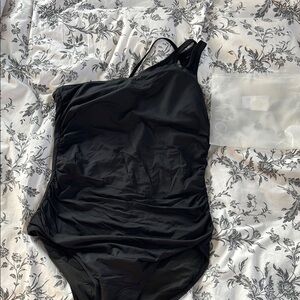 Chic Black One-Piece Swimsuit